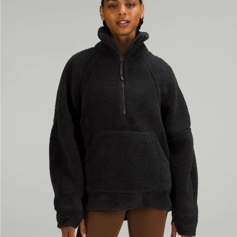 Lululemon oversized sherpa scuba